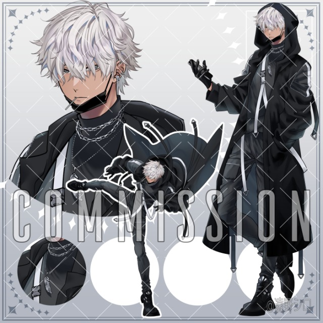 コミッション【TRPG立ち絵】