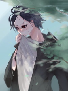 背景付一枚絵