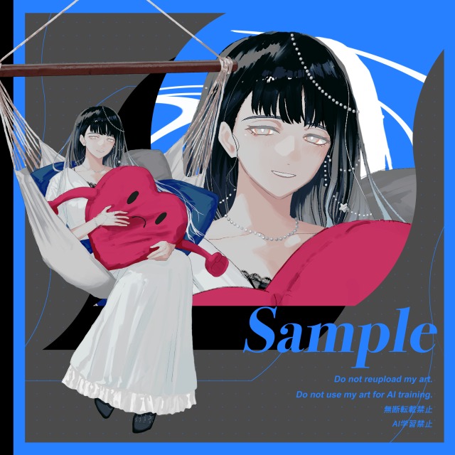 TRPG立ち絵　女性