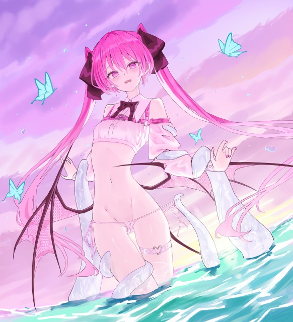 襲われるリリィちゃん