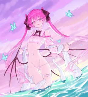 襲われるリリィちゃん