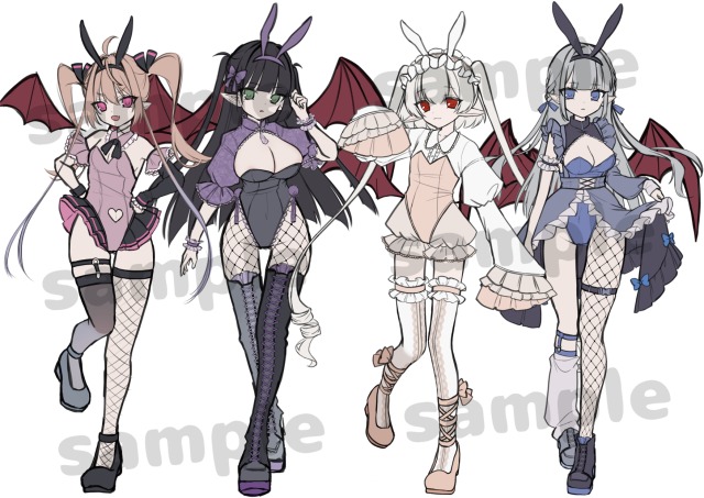 オリジナル　女の子　立ち絵