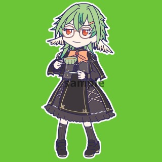 X（旧Twitter）の無償企画で制作したデフォルメイラスト