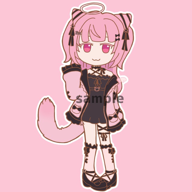 X（旧Twitter）の無償企画で制作したデフォルメイラスト