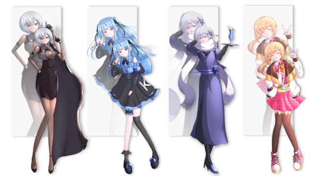 立ち絵イラストサンプル2