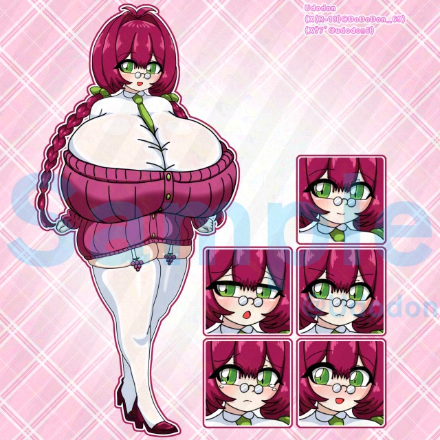 【立ち絵】ぶどうちゃんっ(仮)🍇