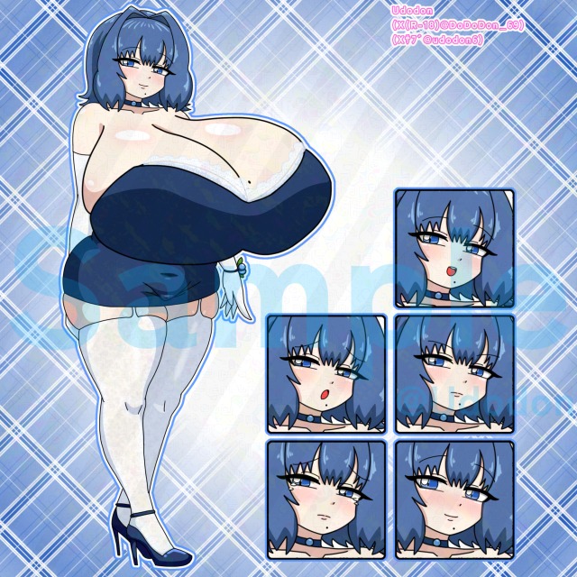 【立ち絵】ブルーベリーさんっ(仮)🫐