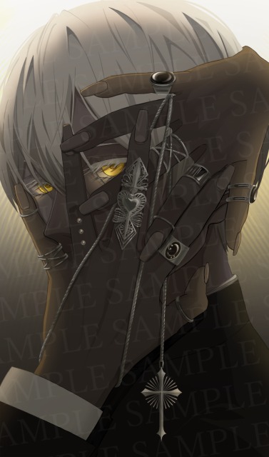 創作イラスト　男性キャラ