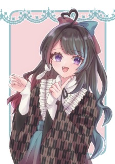 大正ロマン女子簡易イラスト