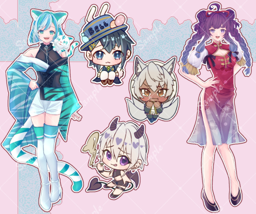 女性立ち絵、SDキャライラスト