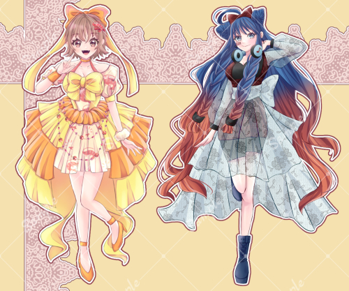 女性立ち絵イラスト