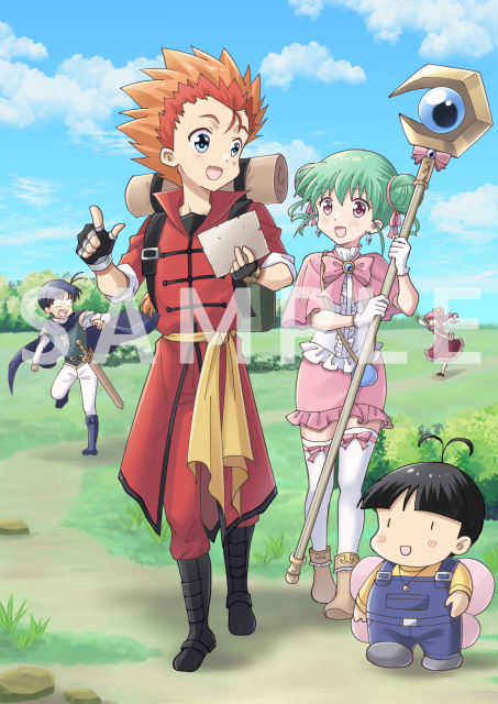 オリジナル漫画の表紙イラスト3