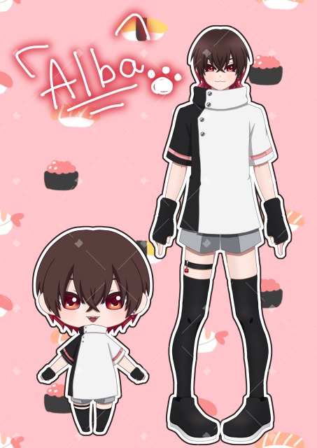 立ち絵とミニキャラのセット