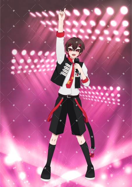 アイドルの立ち絵