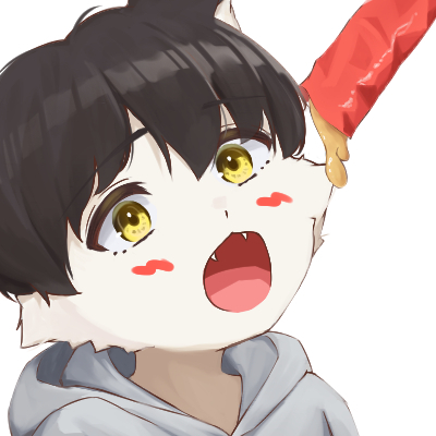 ショタ猫アイコン