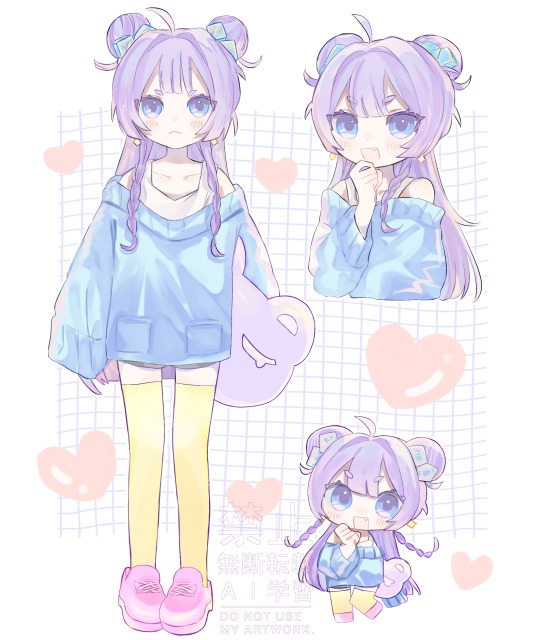 イラスト３種の1枚絵