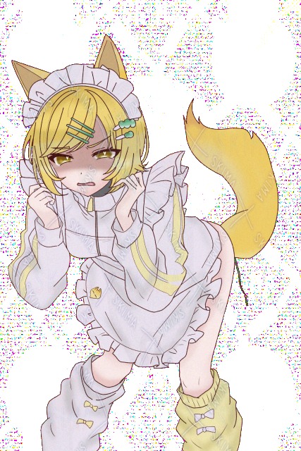 狐ジャージメイド