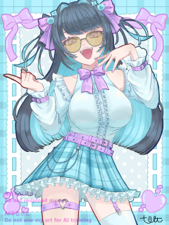 【応募絵】YouTuberよみぃ様