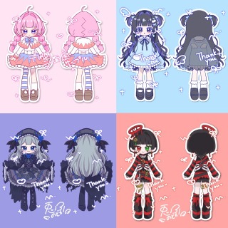 デフォルメ二面図