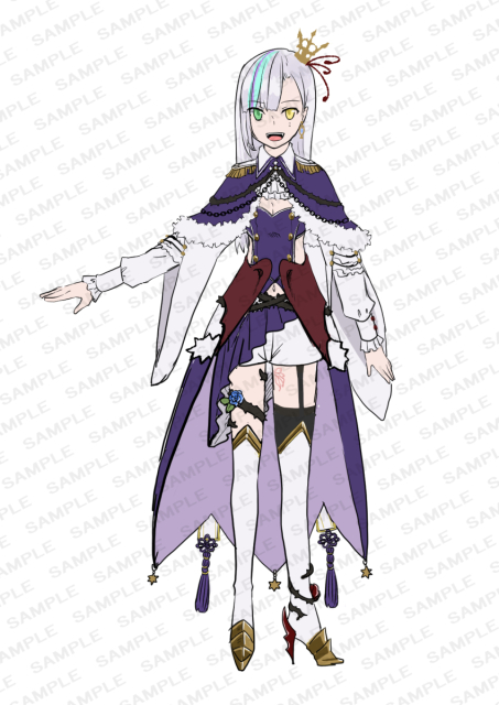 Vtuberデザインラフ