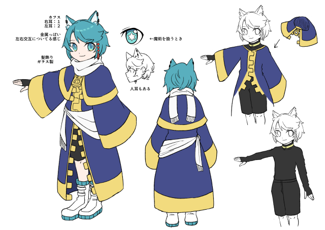 キャラクターデザイン