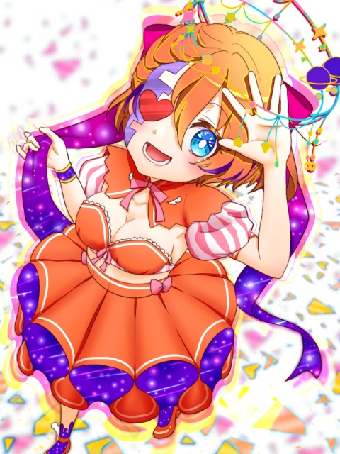 1枚絵、立ち絵