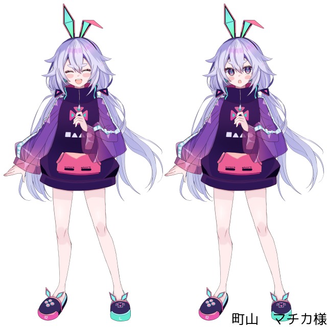 ご依頼いただいた立ち絵イラストです！