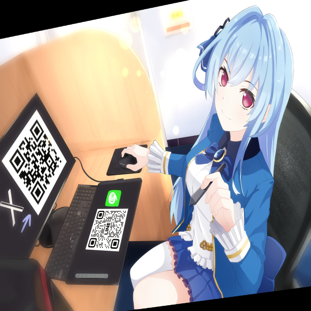 にじげん鶴橋イメージキャラクター背景あり