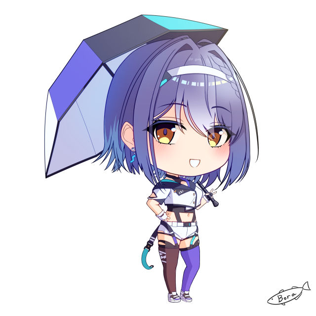 SDキャラ　あおぎり高校　エトラさん