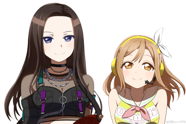 レイヤちゃんと花丸ちゃん