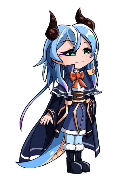 SD立ち絵イラスト