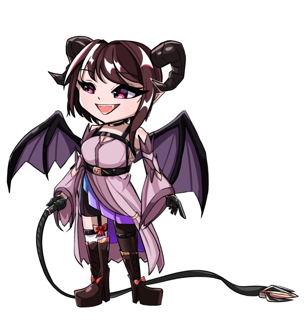 SD立ち絵イラスト