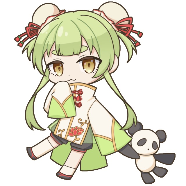 SDイラスト：チャイナ娘