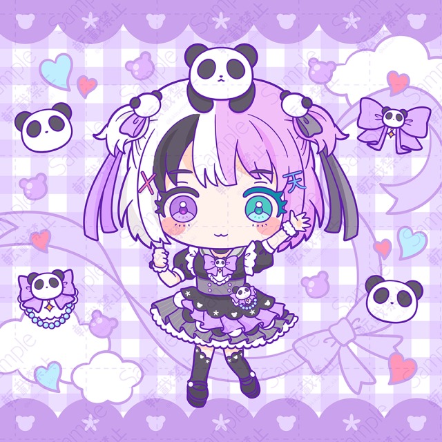 天音てん様【ご依頼】デフォルメイラスト