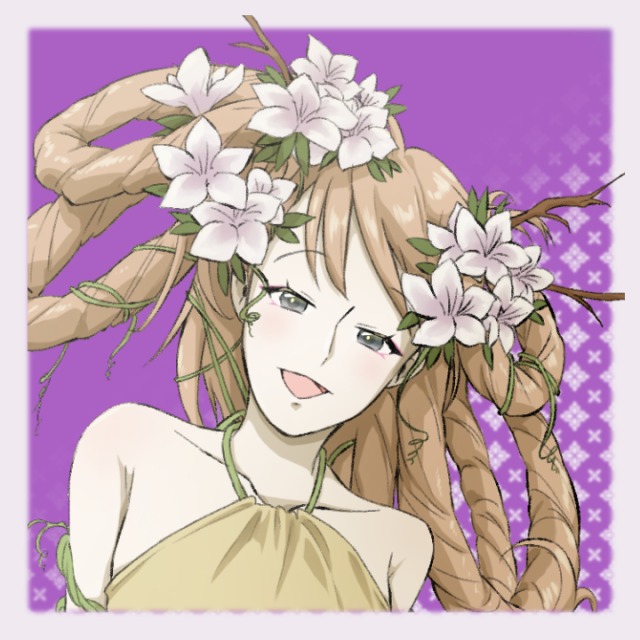 【自主制作　TRPG立ち絵】ツツジの妖精さん