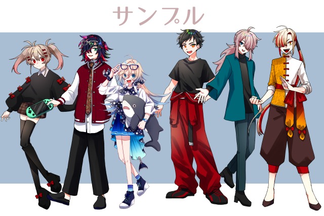 立ち絵サンプル