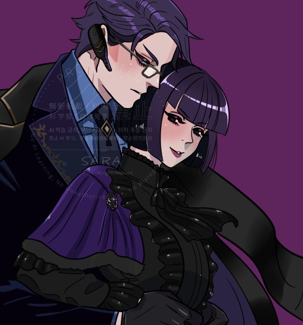 カップル絵サンプル