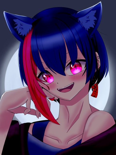 オリキャラ　1枚絵イラスト