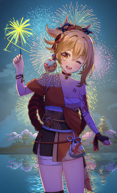 原神イラコン作品