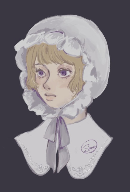 バストアップイラストイメージ