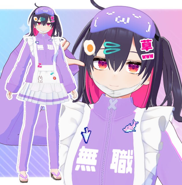 オリジナルVRoidモデル