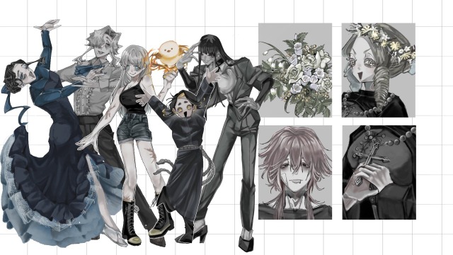 TRPG立ち絵②