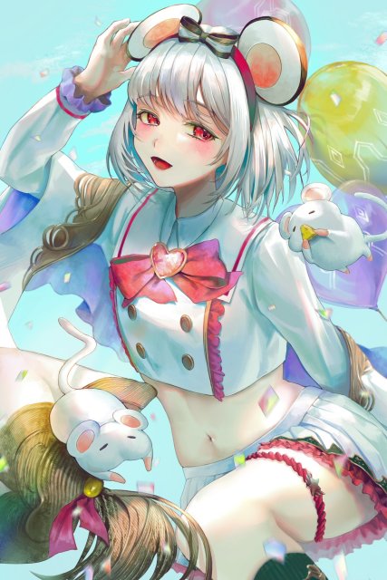 一枚絵イラスト