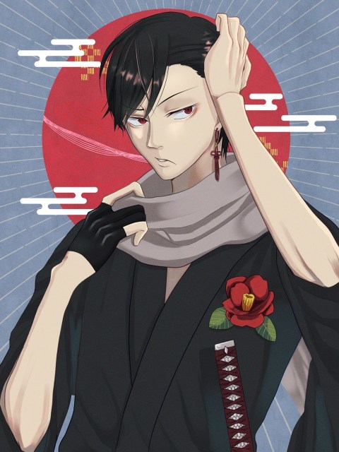 オリキャラ_椿の男の子