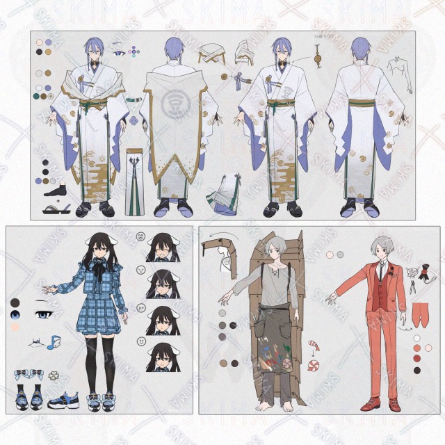 【OCの設定画作成お手伝いします！】ご依頼品