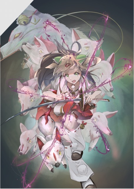 キャラクターデザイン、一枚絵