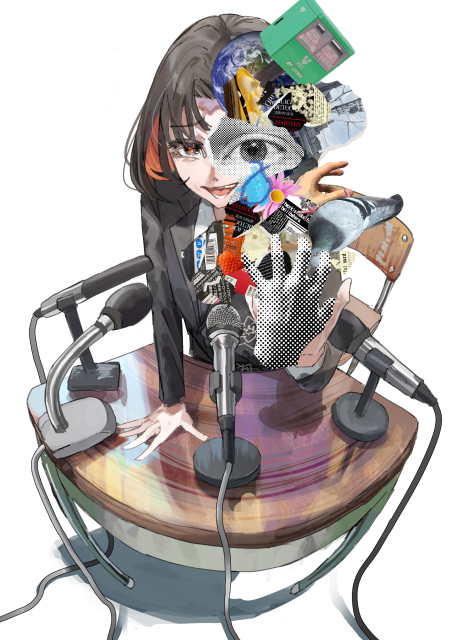 オリジナルキャラクター　雄弁サスガ