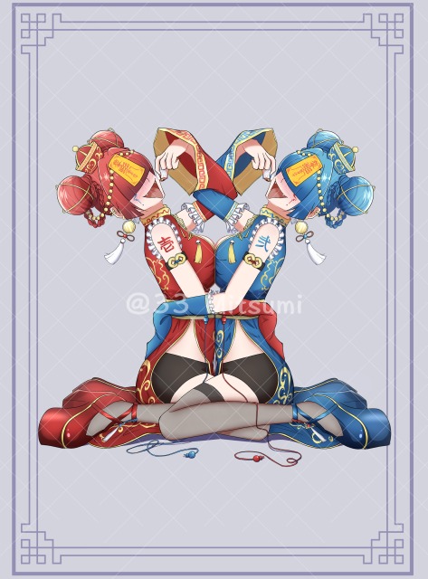 一枚絵（シンプル背景）