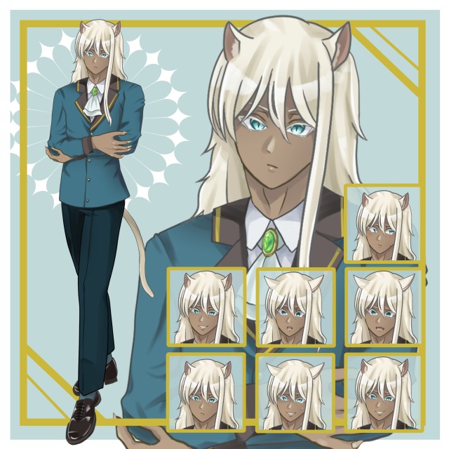 全身立ち絵　サンプル