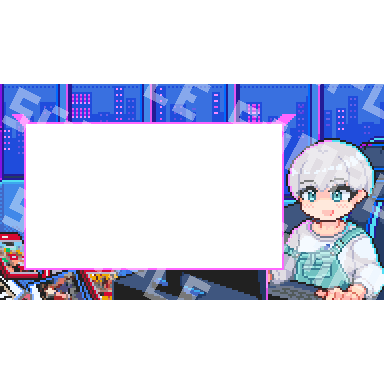 ドット絵アニメ_配信用オーバーレイ